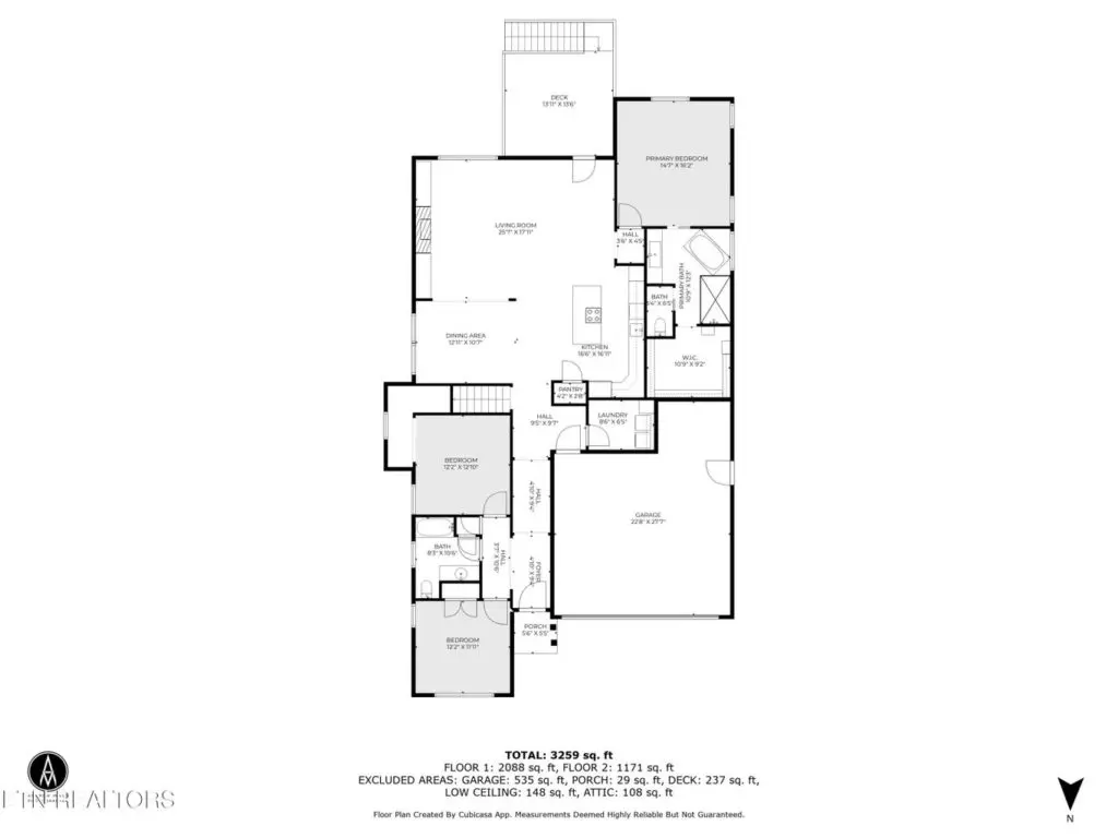 Elevation image #1 for 166 E Highlands Circle.