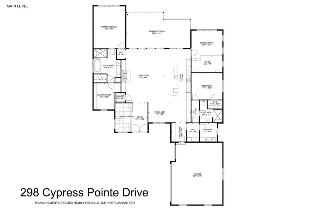Elevation image #3 for 298 Cypress Pointe Drive.