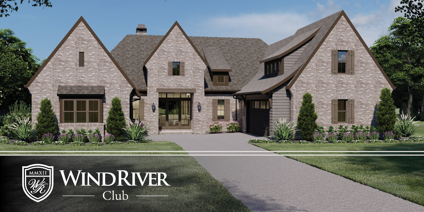 This image portrays Model Home Member Social by WindRiver Lakefront & Golf Community.