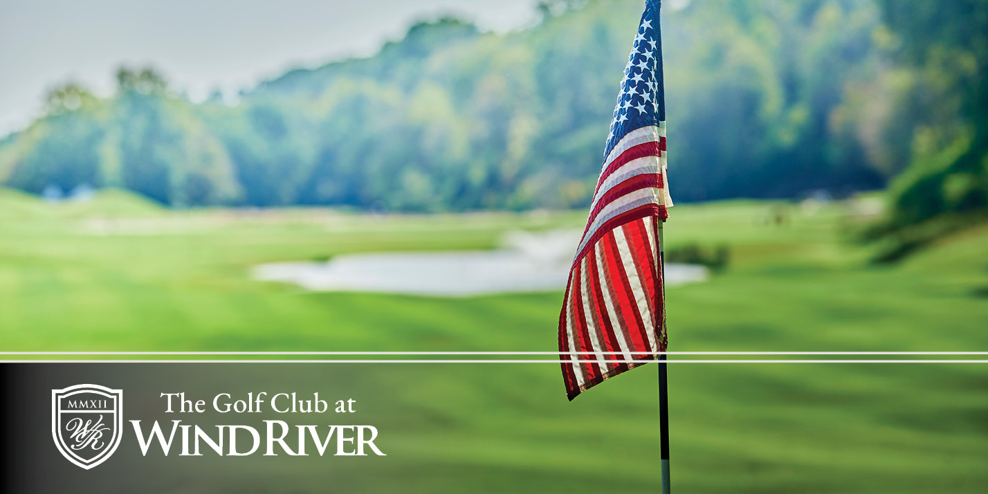 This image portrays Golf Club - OPEN Labor Day by WindRiver Lakefront & Golf Community.