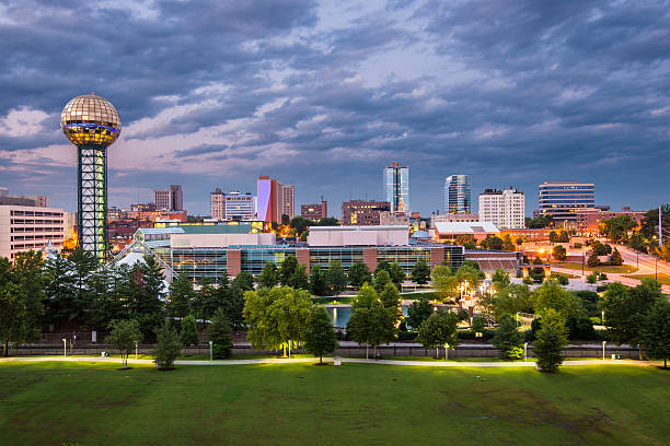 Downtown Knoxville during Dusk