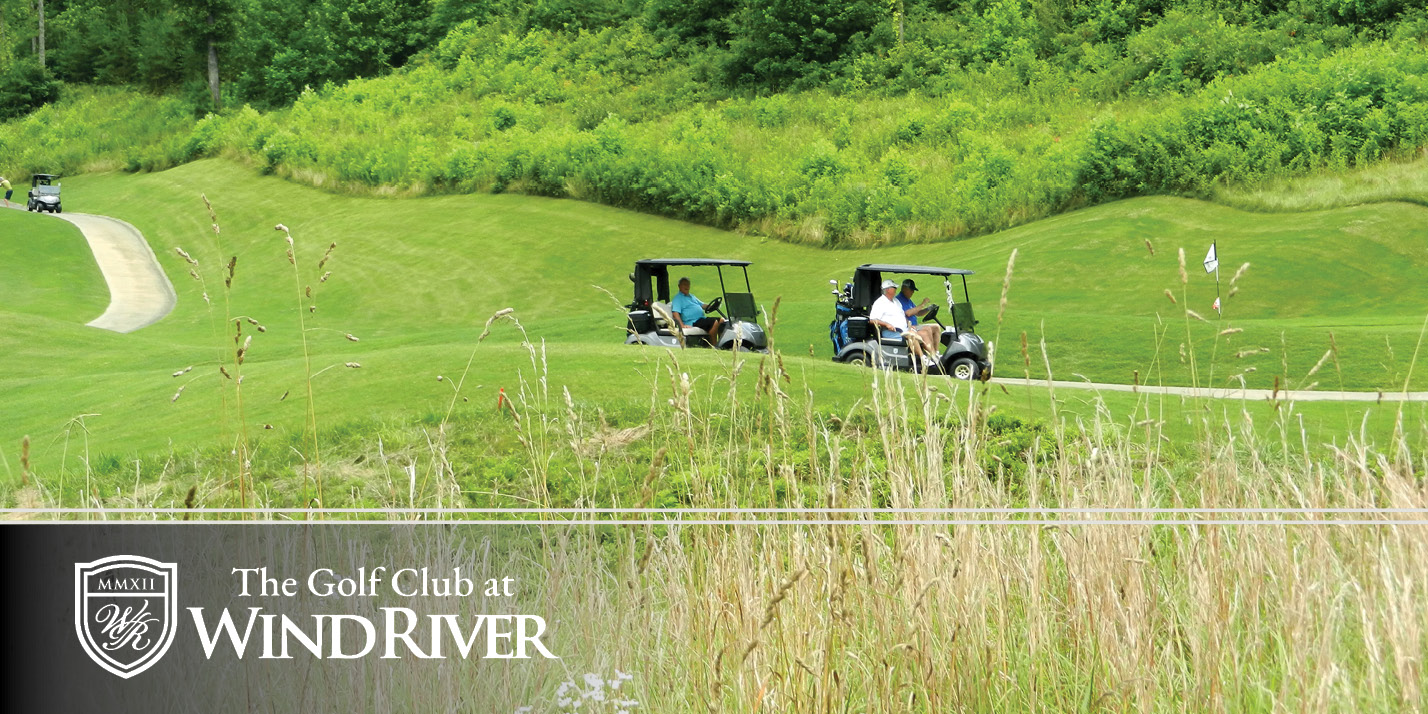 This image portrays Tuesday Golf League by WindRiver Lakefront & Golf Community.
