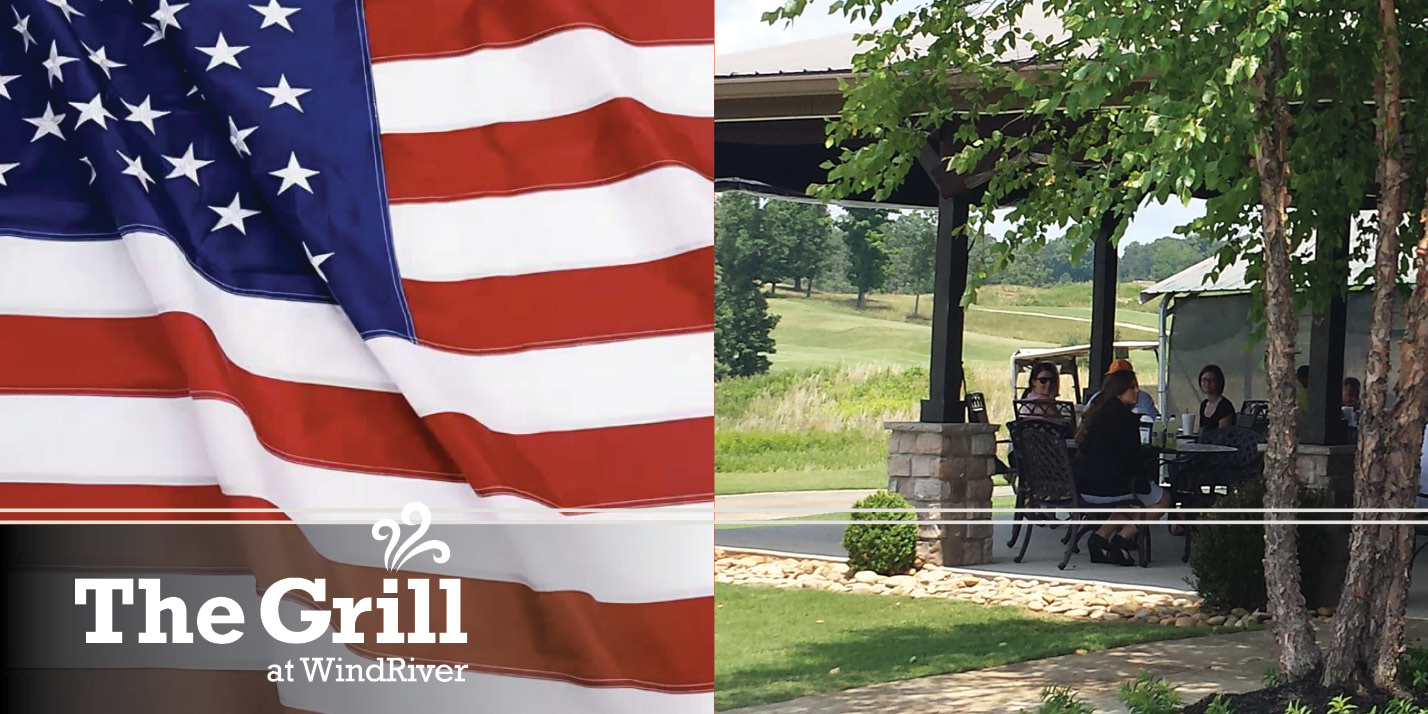 This image portrays The Grill - Open Memorial Day by WindRiver Lakefront & Golf Community.