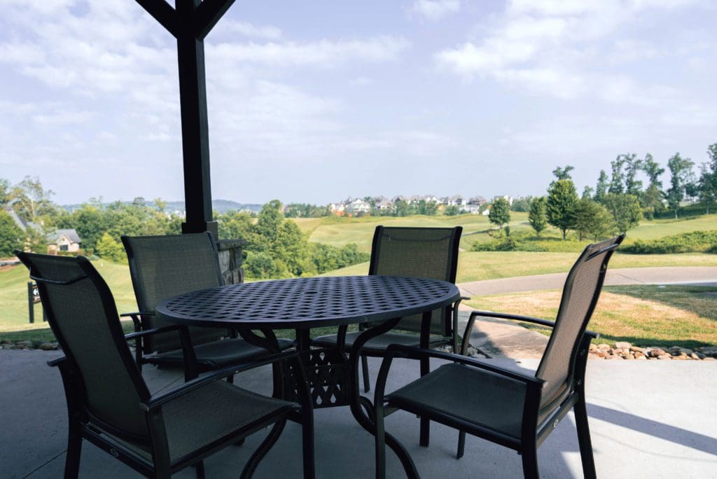 This image portrays The Grill at WindRiver by WindRiver Lakefront & Golf Community.