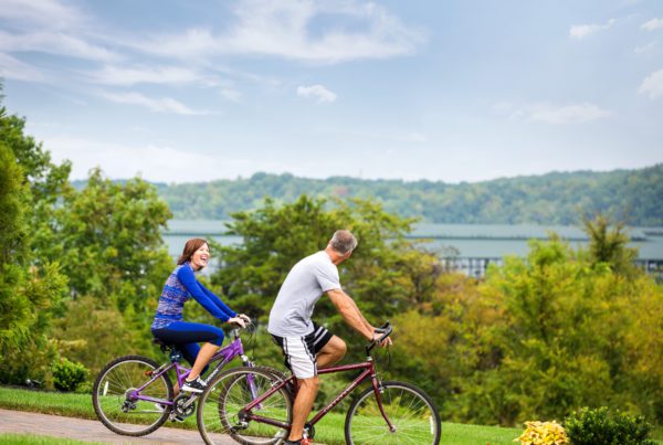 This image portrays WindRiver's Active Lifestyle and Wellness Opportunities by WindRiver Lakefront & Golf Community.