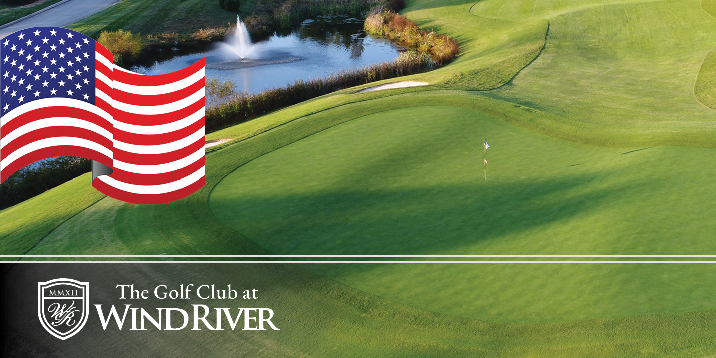 This image portrays Golf Club - OPEN Memorial Day  by WindRiver Lakefront & Golf Community.